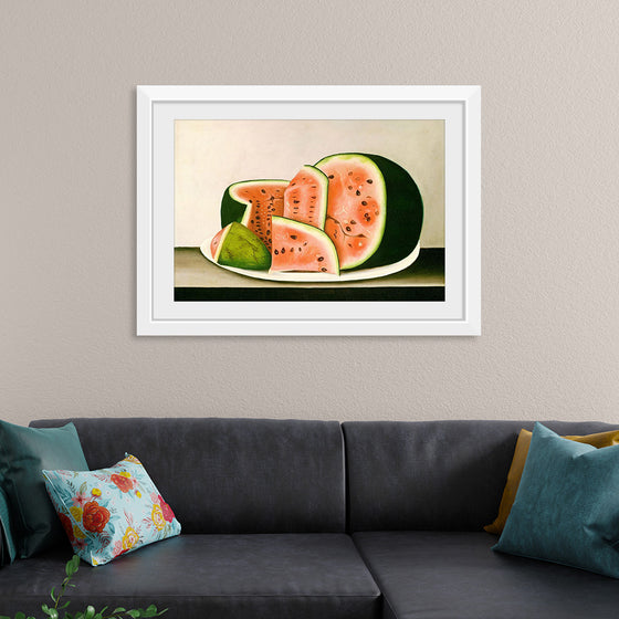 "Watermelon on a Plate"