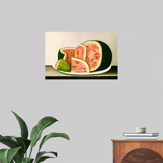 "Watermelon on a Plate"