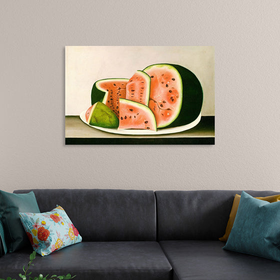 "Watermelon on a Plate"