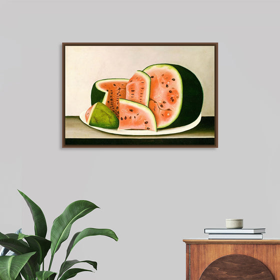 "Watermelon on a Plate"