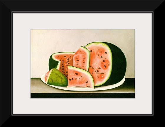 "Watermelon on a Plate"