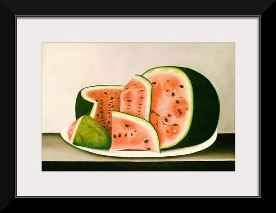 "Watermelon on a Plate"