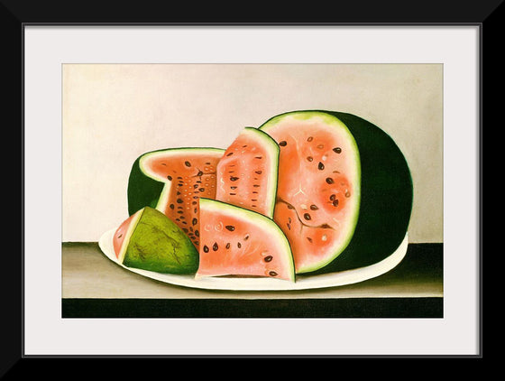 "Watermelon on a Plate"