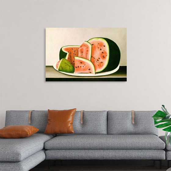 "Watermelon on a Plate"