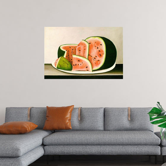 "Watermelon on a Plate"