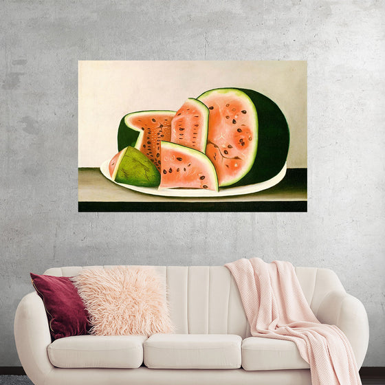 "Watermelon on a Plate"