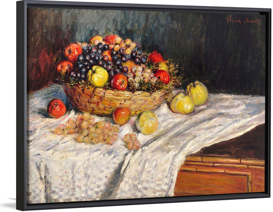 "Apples and Grapes", Claude Monet