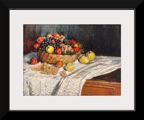 "Apples and Grapes", Claude Monet