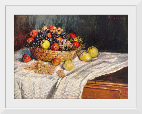 "Apples and Grapes", Claude Monet