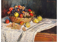  "Apples and Grapes", Claude Monet