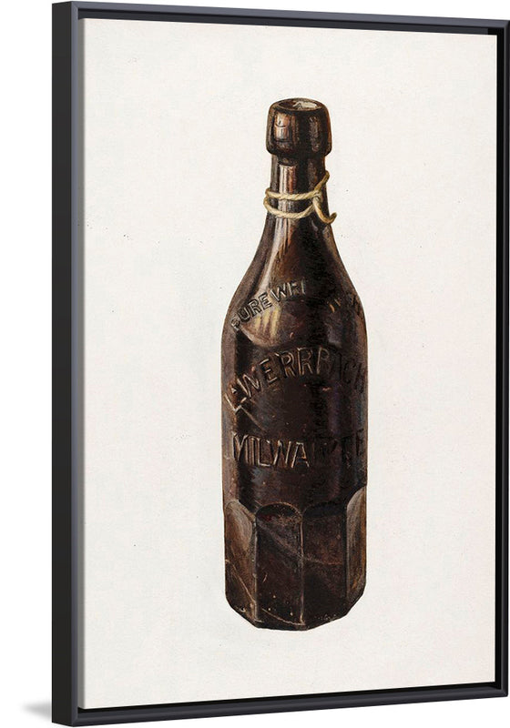 "Weiss Beer Bottle (1939)", Herman O. Stroh