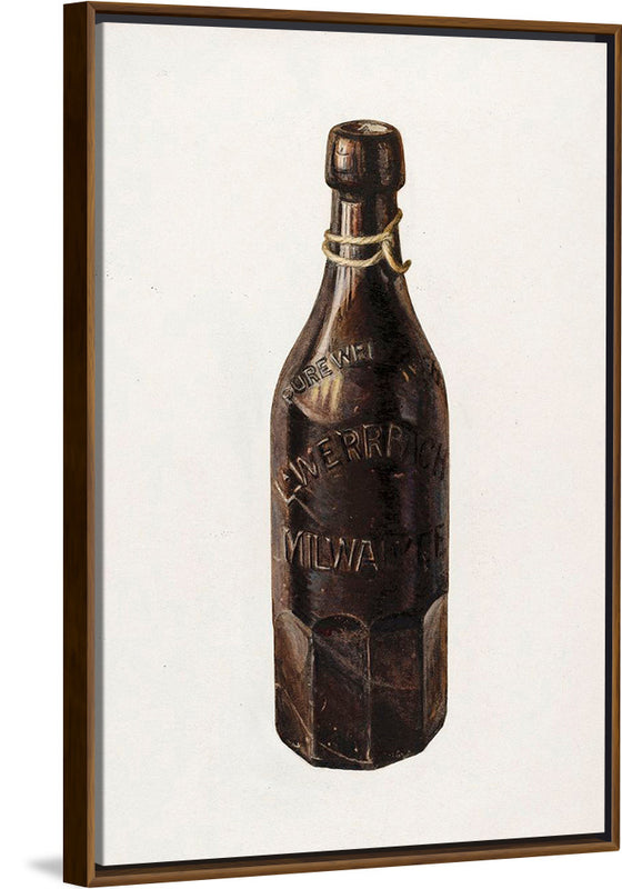 "Weiss Beer Bottle (1939)", Herman O. Stroh