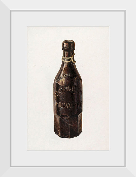 "Weiss Beer Bottle (1939)", Herman O. Stroh