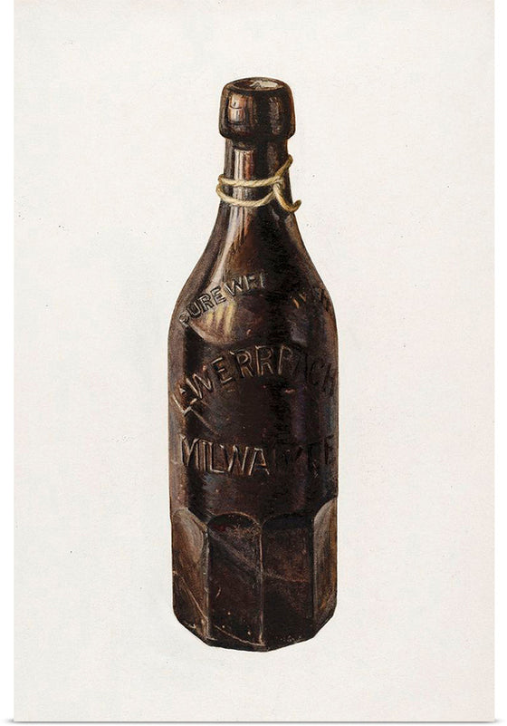 "Weiss Beer Bottle (1939)", Herman O. Stroh