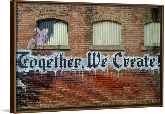 "Together, we create"