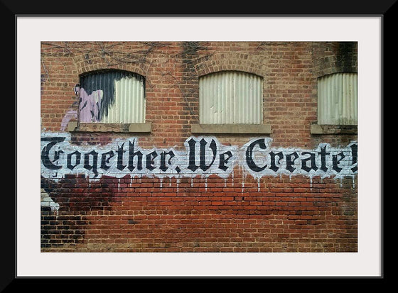 "Together, we create"