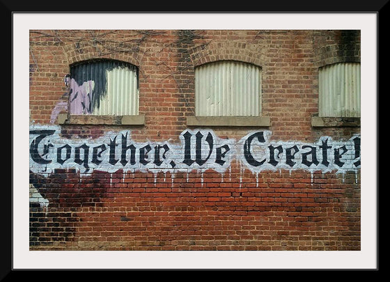 "Together, we create"