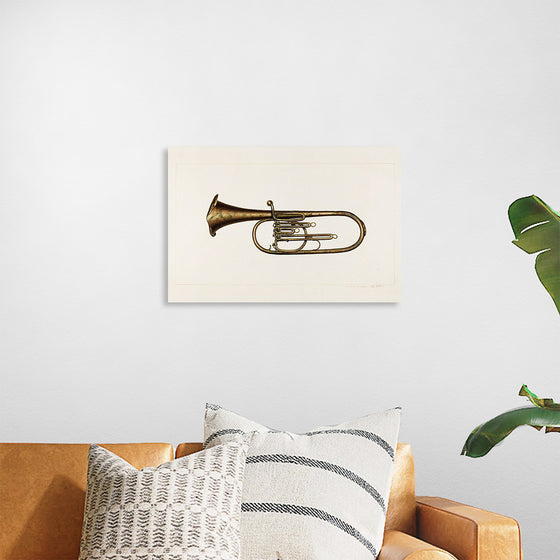 "Baritone Horn (ca. 1938)", Edward L. Loper