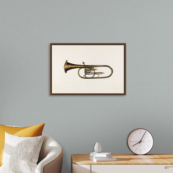 "Baritone Horn (ca. 1938)", Edward L. Loper