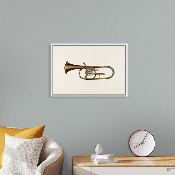 "Baritone Horn (ca. 1938)", Edward L. Loper