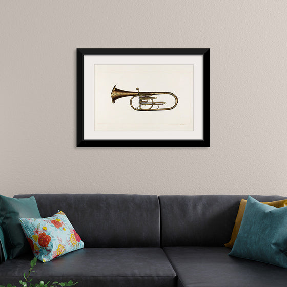 "Baritone Horn (ca. 1938)", Edward L. Loper