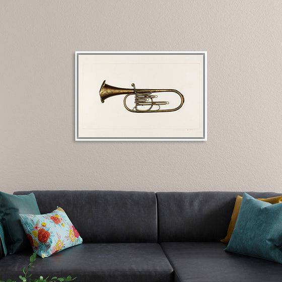 "Baritone Horn (ca. 1938)", Edward L. Loper