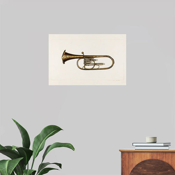 "Baritone Horn (ca. 1938)", Edward L. Loper