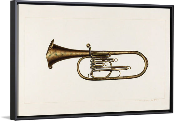 "Baritone Horn (ca. 1938)", Edward L. Loper