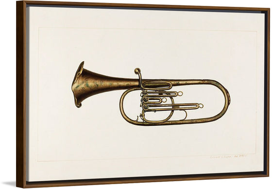 "Baritone Horn (ca. 1938)", Edward L. Loper