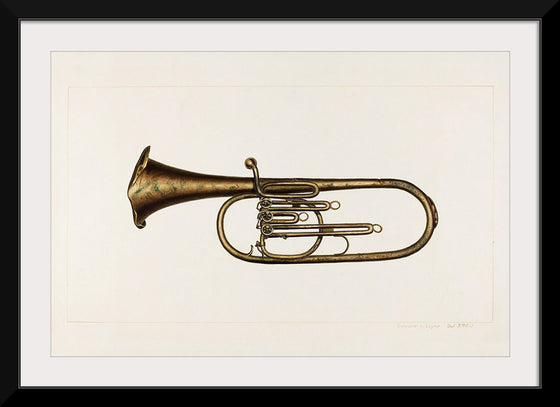 "Baritone Horn (ca. 1938)", Edward L. Loper