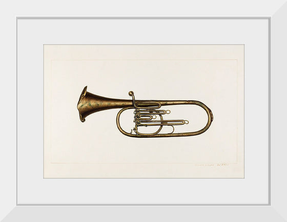 "Baritone Horn (ca. 1938)", Edward L. Loper