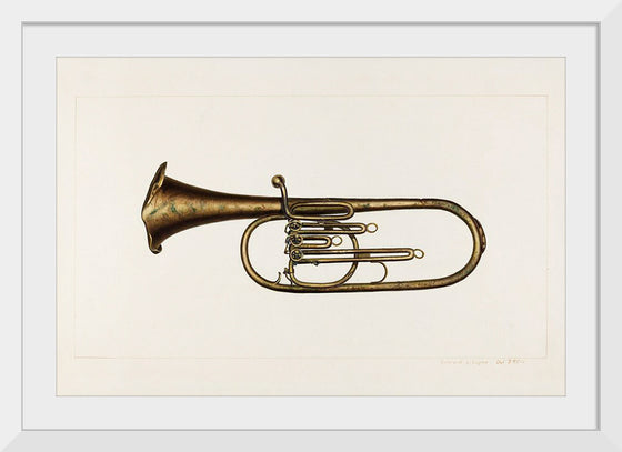 "Baritone Horn (ca. 1938)", Edward L. Loper