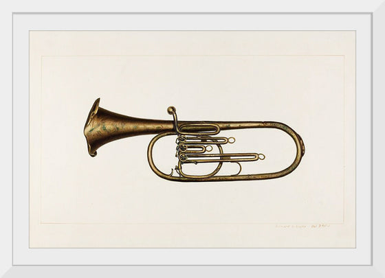 "Baritone Horn (ca. 1938)", Edward L. Loper