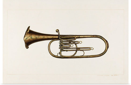 "Baritone Horn (ca. 1938)", Edward L. Loper