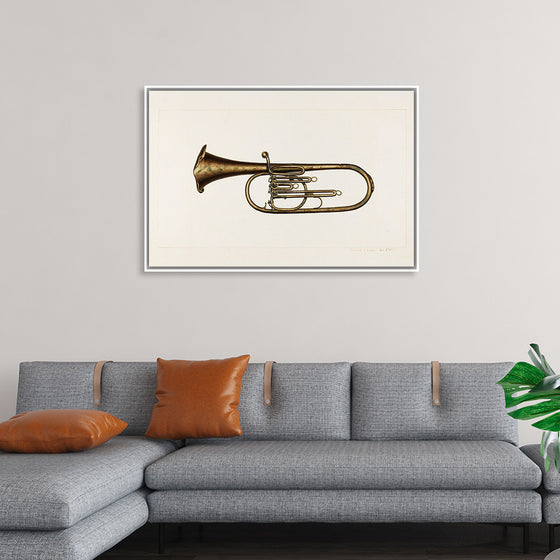 "Baritone Horn (ca. 1938)", Edward L. Loper