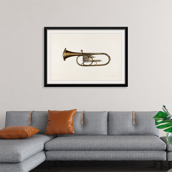 "Baritone Horn (ca. 1938)", Edward L. Loper