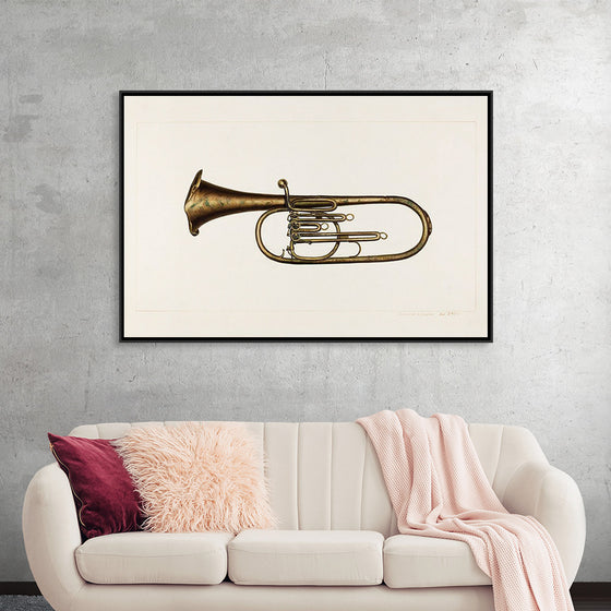 "Baritone Horn (ca. 1938)", Edward L. Loper