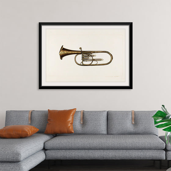 "Baritone Horn (ca. 1938)", Edward L. Loper