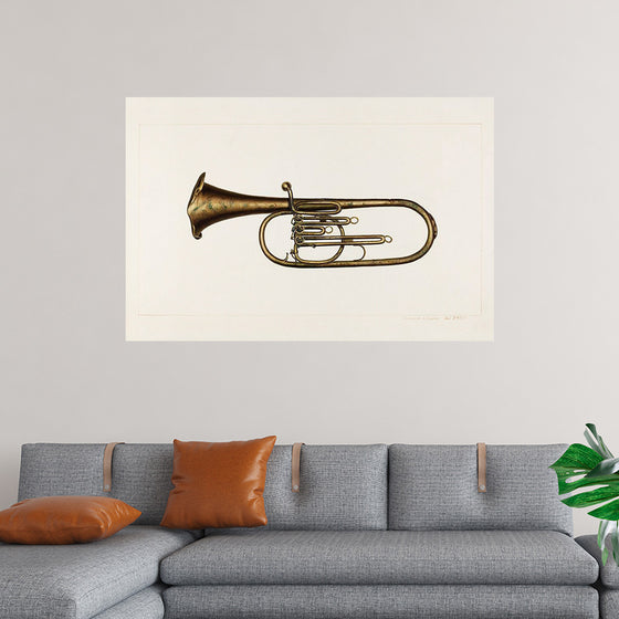 "Baritone Horn (ca. 1938)", Edward L. Loper