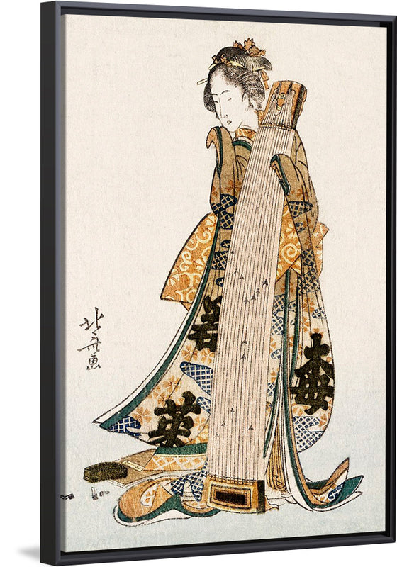 "Hokusai's Japanese woman", Hokusai