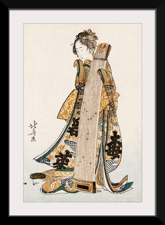 "Hokusai's Japanese woman", Hokusai