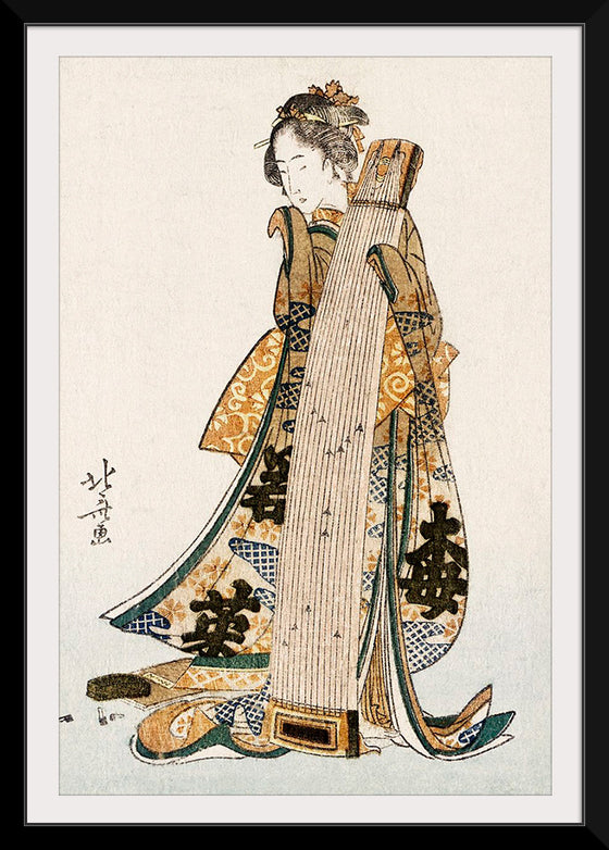 "Hokusai's Japanese woman", Hokusai