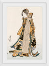 "Hokusai's Japanese woman", Hokusai