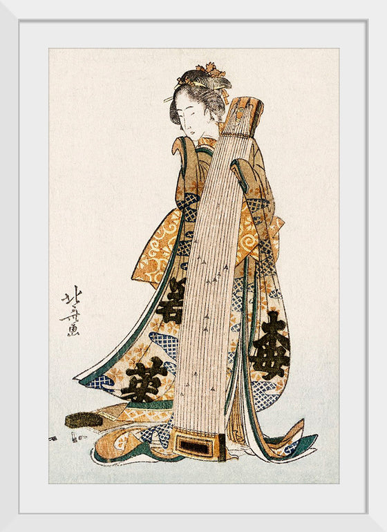 "Hokusai's Japanese woman", Hokusai