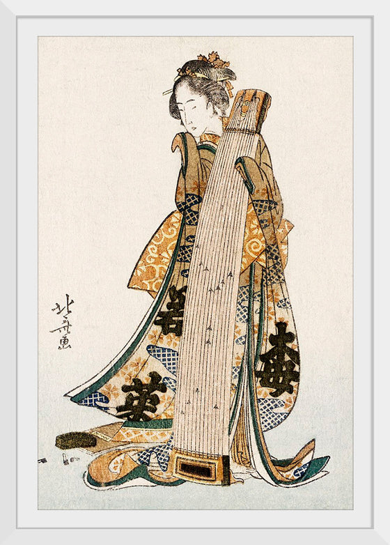 "Hokusai's Japanese woman", Hokusai