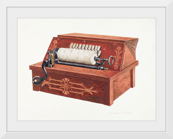 "Melodeon (ca. 1939)", Regina Henderer