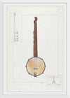 "Plantation Banjo (ca.1937)", Floyd R. Sharp