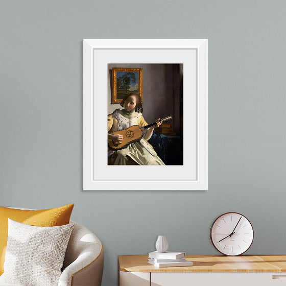 "The Guitar Player (ca. 1670-1672)", Johannes Vermeer