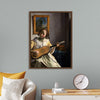 "The Guitar Player (ca. 1670-1672)", Johannes Vermeer