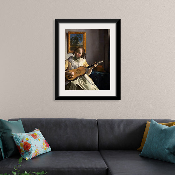 "The Guitar Player (ca. 1670-1672)", Johannes Vermeer